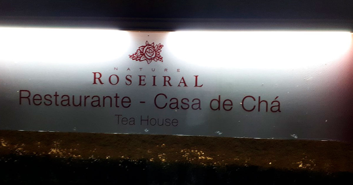 Casa de Chá-Restaurante Roseiral