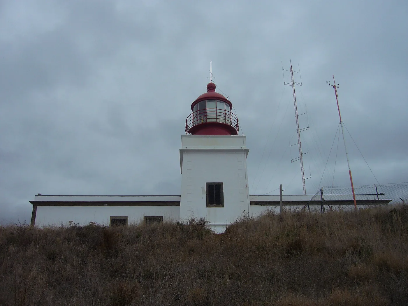 Lighthouse and radio beacon at Ponta do Pargo